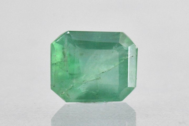 3.10/CT Natural Panna Stone with Govt. Lab Certificate-15833S205031