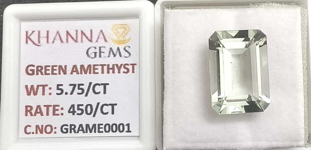 5.75/CT Green Amethyst (450)