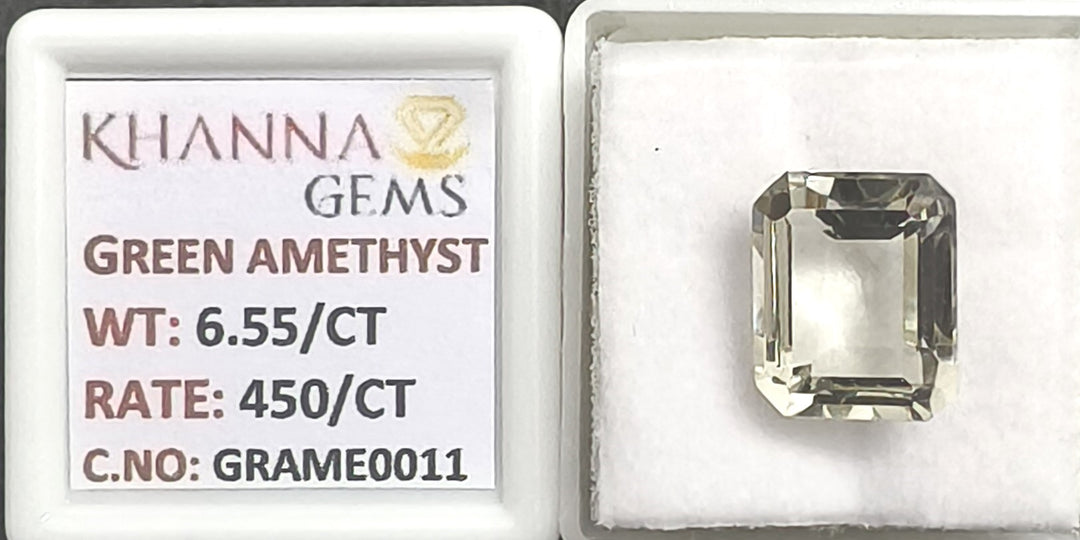 6.55 /CT Green Amethyst (450)