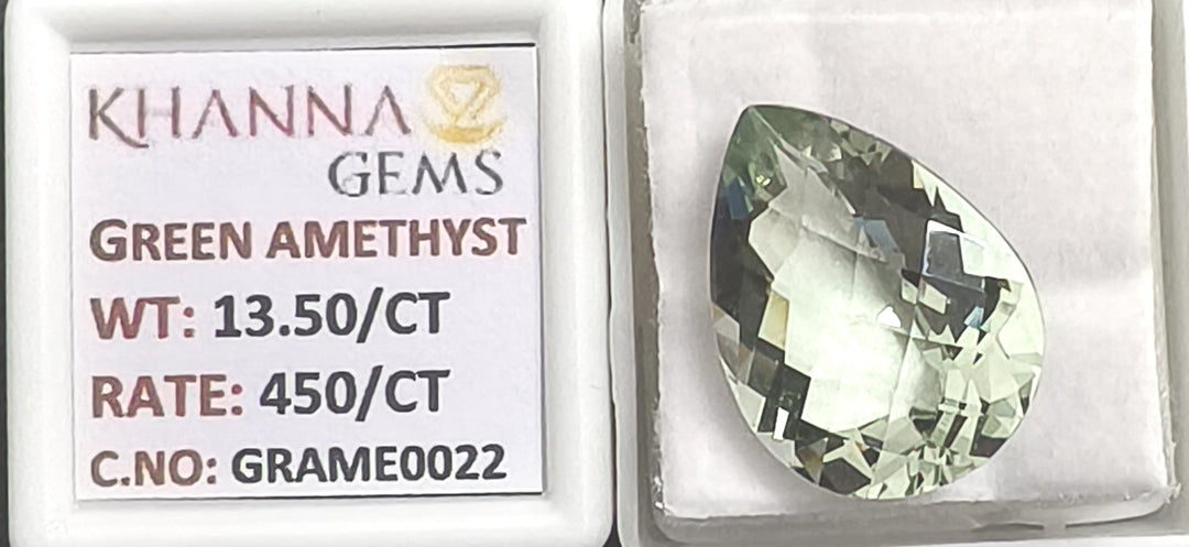 13.50/CT Green Amethyst (450)