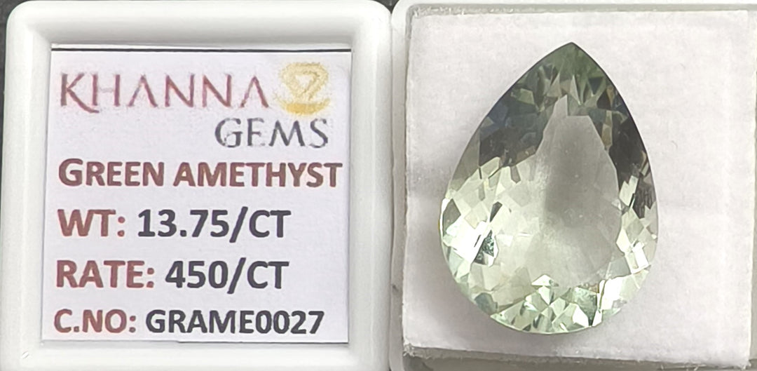 13.75/CT Green Amethyst (450)