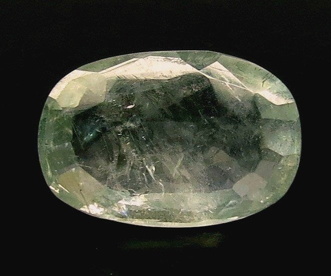 4.09/CT Natural Green Sapphire with Govt. Lab Certified Gemstone-3161D10537