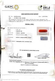 6.72/CT Natural Red Coral With Govt. Lab Certificate