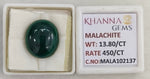 Load image into Gallery viewer, 13.80/CT Natural Malachite Gemstone of Premium Quality-MALA102137