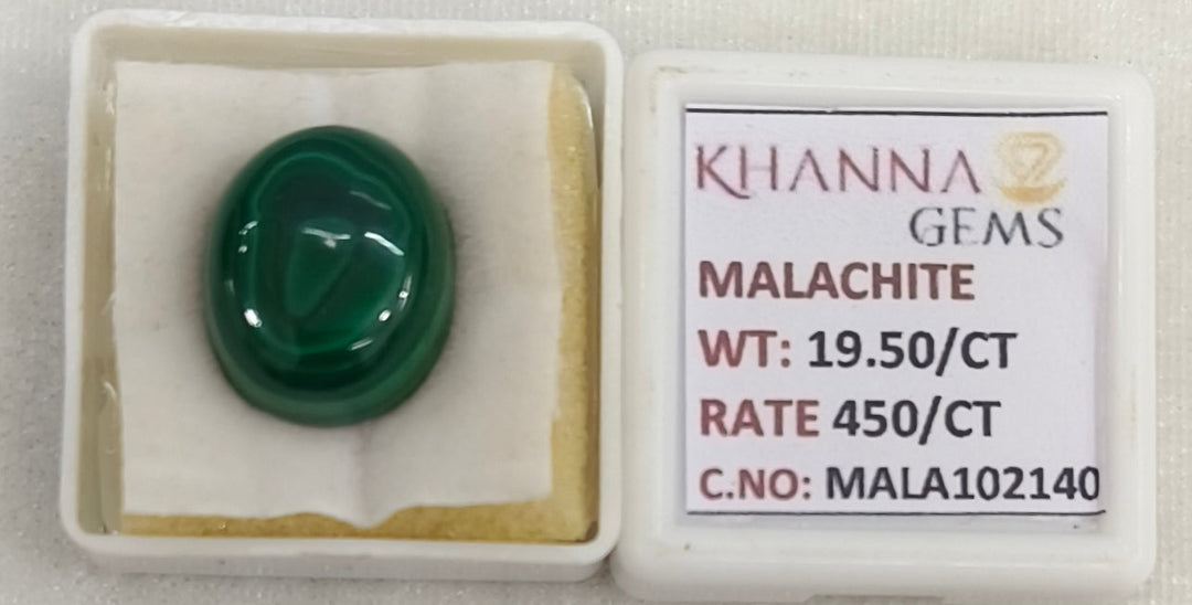19.50/CT Natural Malachite Gemstone of Premium Quality-MALA102140