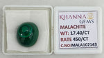Load image into Gallery viewer, 17.40/CT Natural Malachite Gemstone of Premium Quality-MALA102143