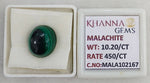Load image into Gallery viewer, 10.20/CT Natural Malachite Gemstone of Premium Quality-MALA102167