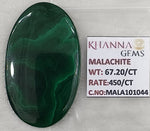 Load image into Gallery viewer, 67.20/CT Natural Malachite Gemstone of Premium Quality-MALA101044