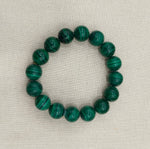 Load image into Gallery viewer, MALACHITE BRACELET  BIG  BEADS