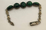 Load image into Gallery viewer, 24.20/GM MALACHITE SILVER BRACELET  (525)