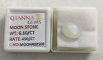 Load image into Gallery viewer, 6.1/CT Moon Stone with Govt. Lab Certificate (450)
