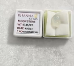 Load image into Gallery viewer, 5.25/CT Moon Stone with Govt. Lab Certificate (450)
