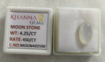 Load image into Gallery viewer, 4.25/CT Moon Stone with Govt. Lab Certificate (450)
