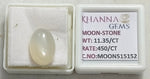 Load image into Gallery viewer, 11.35/CT Moon Stone with Govt. Lab Certificate (450)
