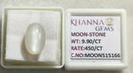 Load image into Gallery viewer, 9.90/CT Moon Stone with Govt. Lab Certificate (450)
