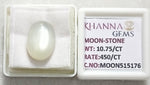 Load image into Gallery viewer, 10.75/CT Moon Stone with Govt. Lab Certificate (450)