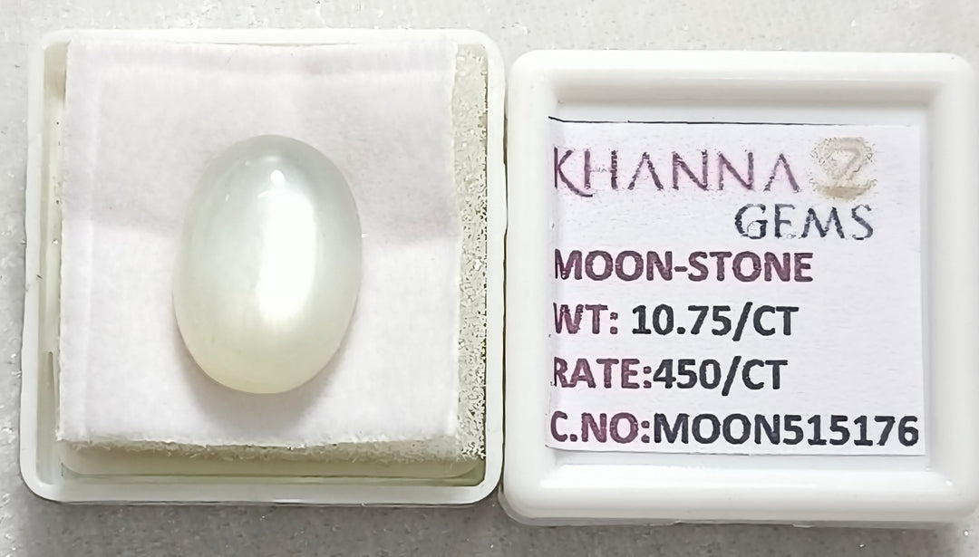 10.75/CT Moon Stone with Govt. Lab Certificate (450)