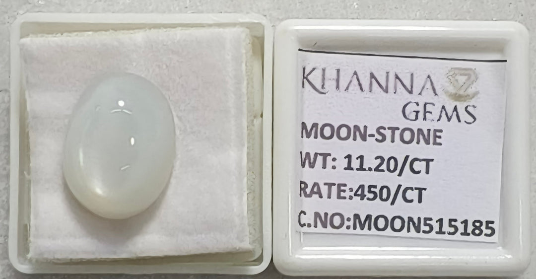 11.20/CT Moon Stone with Govt. Lab Certificate (450)