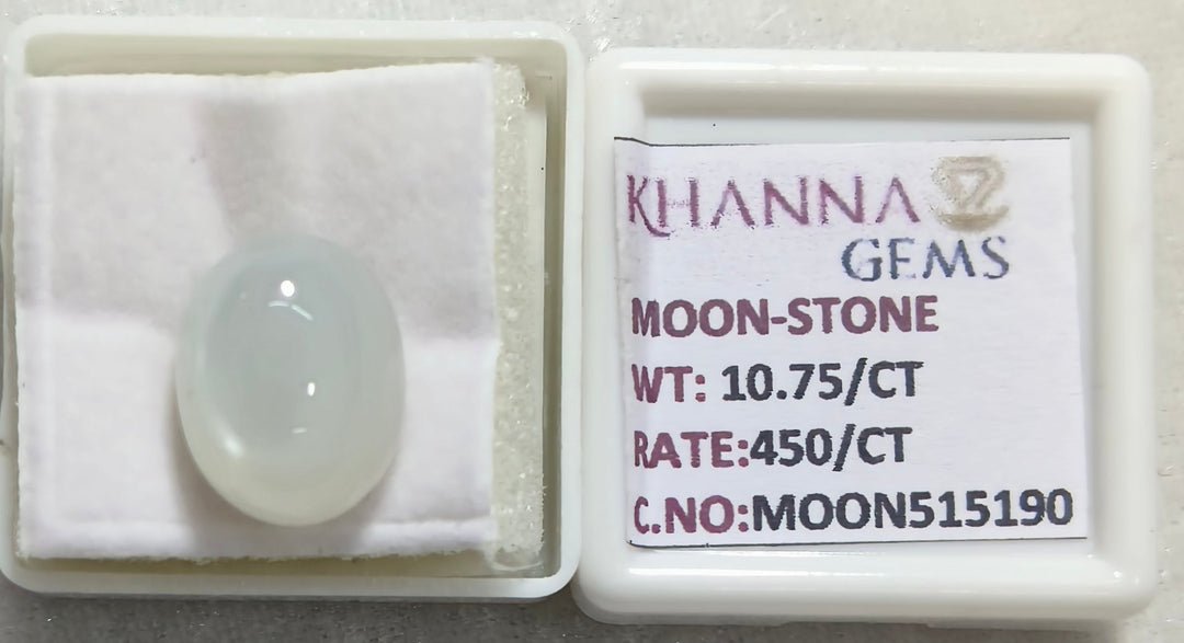 10.75/CT Moon Stone with Govt. Lab Certificate (450)