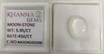 Load image into Gallery viewer, 5.95/CT Moon Stone with Govt. Lab Certificate