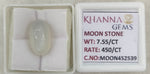 Load image into Gallery viewer, 7.55/CT Moon Stone with Govt. Lab Certificate (450)