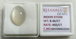 Load image into Gallery viewer, 8.40/CT Moon Stone with Govt. Lab Certificate (450)