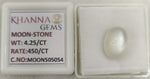 Load image into Gallery viewer, 4.25/CT Moon Stone with Govt. Lab Certificate (450)
