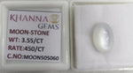 Load image into Gallery viewer, 3.55/CT Moon Stone with Govt. Lab Certificate