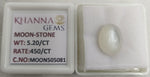 Load image into Gallery viewer, 5.20/CT Moon Stone with Govt. Lab Certificate