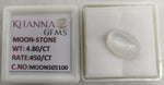 Load image into Gallery viewer, 4.80/CT Moon Stone with Govt. Lab Certificate