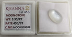 Load image into Gallery viewer, 5.35/CT Moon Stone with Govt. Lab Certificate