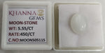 Load image into Gallery viewer, 5.55/CT Moon Stone with Govt. Lab Certificate