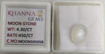 Load image into Gallery viewer, 4.30/CT Moon Stone with Govt. Lab Certificate (450)