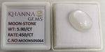 Load image into Gallery viewer, 5.90/CT Moon Stone with Govt. Lab Certificate