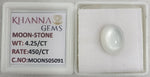 Load image into Gallery viewer, 4.25/CT Moon Stone with Govt. Lab Certificate