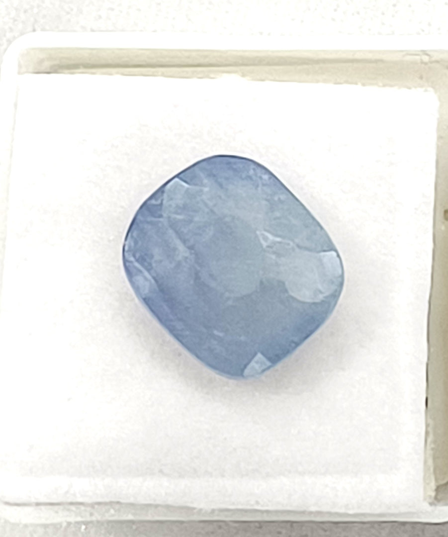7.66/CT Natural Blue Sapphire with Govt Lab Certificate (8991)
