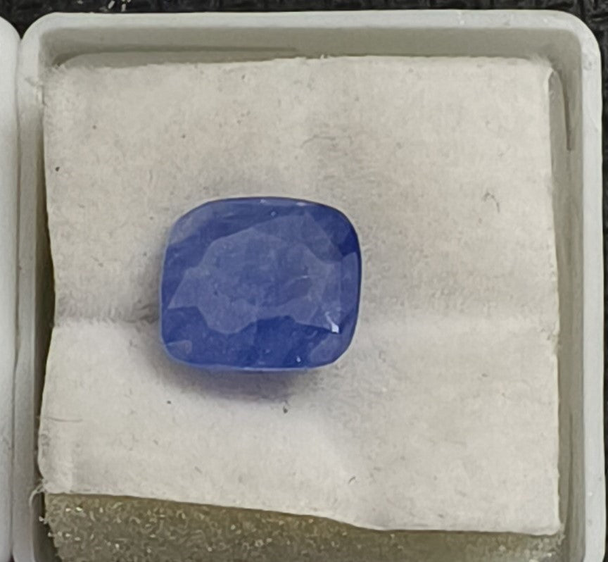 5.40/CT Natural Blue Sapphire with Govt Lab Certificate (6771)