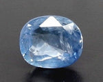 Load image into Gallery viewer, 7.44/CT Natural Blue Sapphire With Govt Lab Certificate

