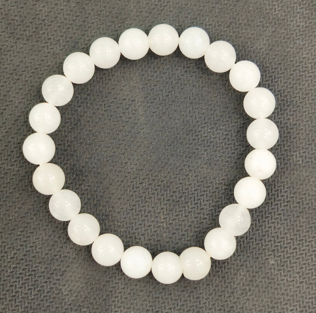 WHITE SNOW JADE BRACELET