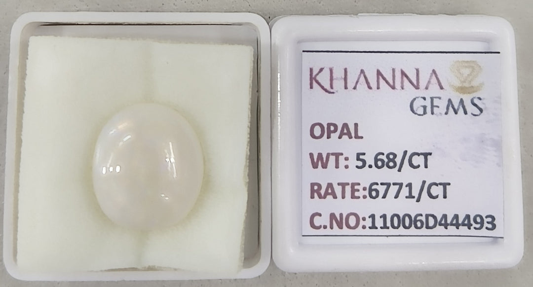 5.68/CT Natural Opal with Govt. Lab Certificate-11006D44493
