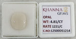 Load image into Gallery viewer, 4.81/CT Natural FIRE OPAL with Govt. Lab Certificate-12500D51214
