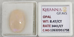 Load image into Gallery viewer, 8.47/CT Natural FIRE OPAL with Govt. Lab Certificate-12632D51758