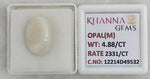 Load image into Gallery viewer, 4.88/CT Natural Opal with Govt. Lab Certificate-12214D49532