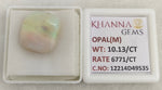Load image into Gallery viewer, 10.13/CT Natural Opal with Govt. Lab Certificate-12214D49535