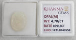 Load image into Gallery viewer, 4.7/CT Natural Opal with Govt. Lab Certificate-12214D49558
