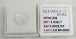 Load image into Gallery viewer, 1.83/CT Natural FIRE OPAL with Govt. Lab Certificate-12313D49890