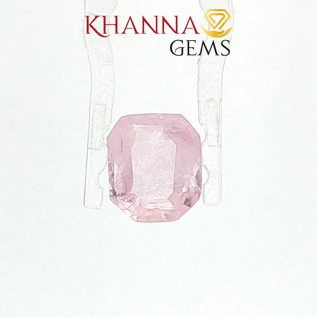 3.11/CT Natural Pink Sapphire with Govt Lab Certificate-116235