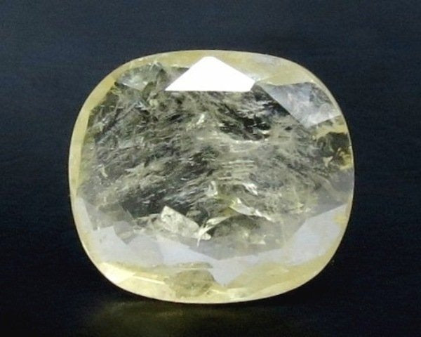4.98/CT Natural Yellow Sapphire With Govt Lab Certificate (12210)