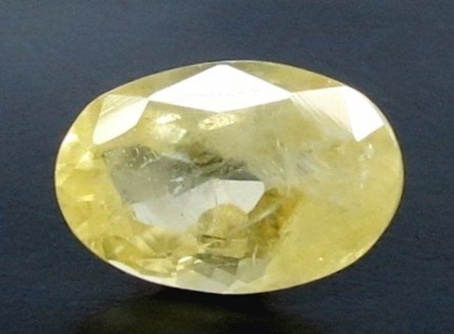 4.95/CT Natural Yellow Sapphire With Govt Lab Certificate (23310)