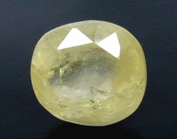 9.03/CT Natural Yellow Sapphire With Govt Lab Certificate (12210)
